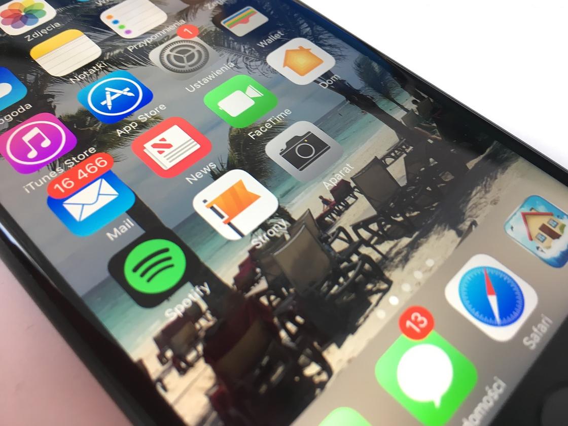 Рабочий стол iPhone