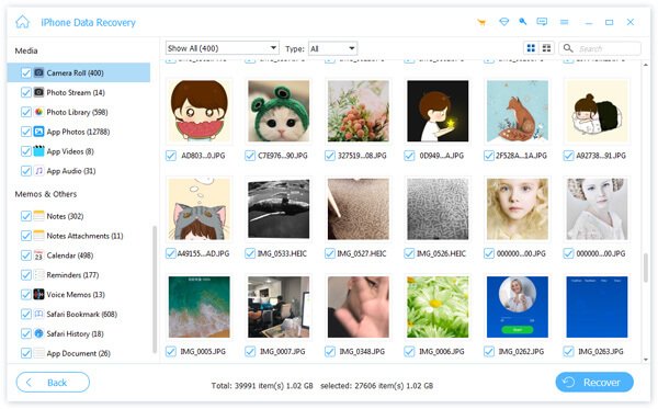 Восстановить недавно удаленные фотографии из резервной копии iTunes