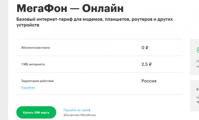 тарифы на мегафон на телефон без интернета